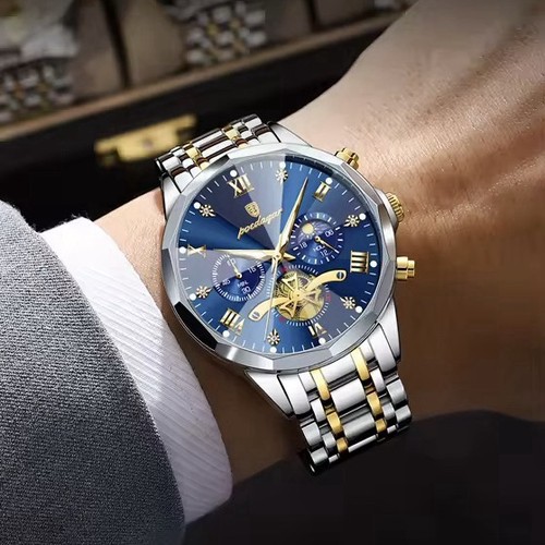 Orologio polso uomo acciaio - da,