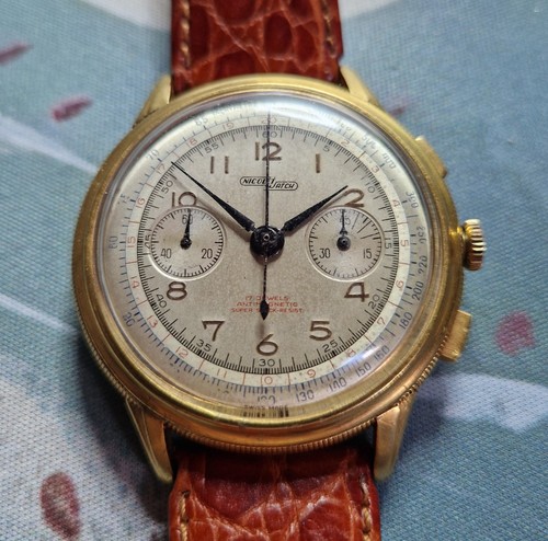 Nicolet watch cronografo - nicolet,