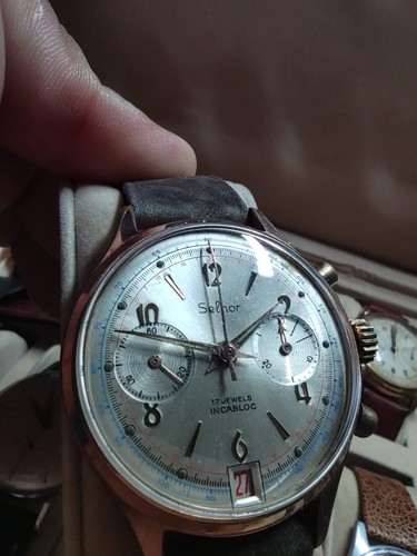 Cronografo vintage landeron - vintage,
